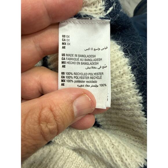 On 34th St. Macy’s Women’s Cozy Sweater Size 0X Chunky NEW # H719 - Picture 6 of 7